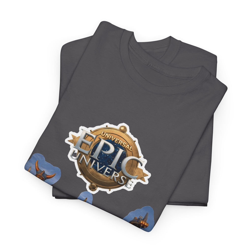 Epic Universe Theme Park T‑Shirt — Iconic Entrance Graphic Tee