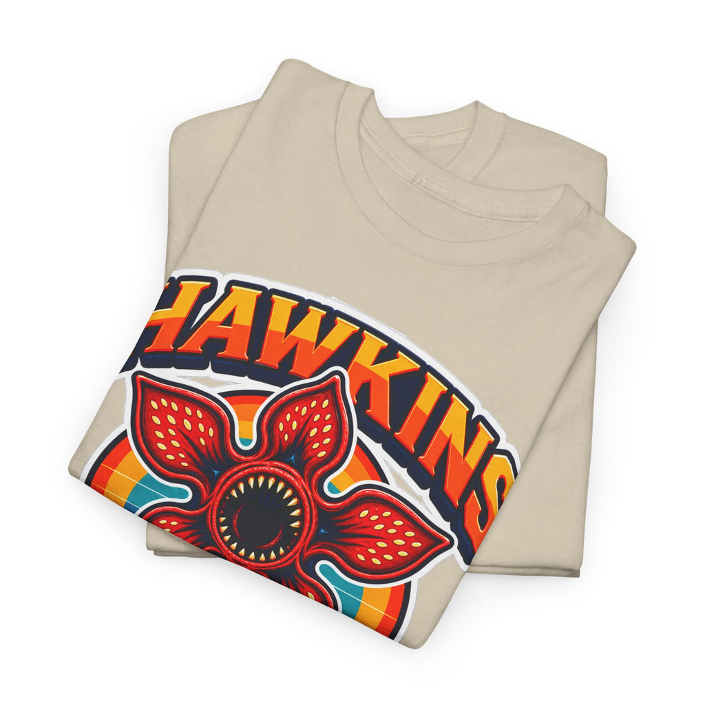 Hawkins Indiana 1983 Demogorgon Floral Cotton T-Shirt