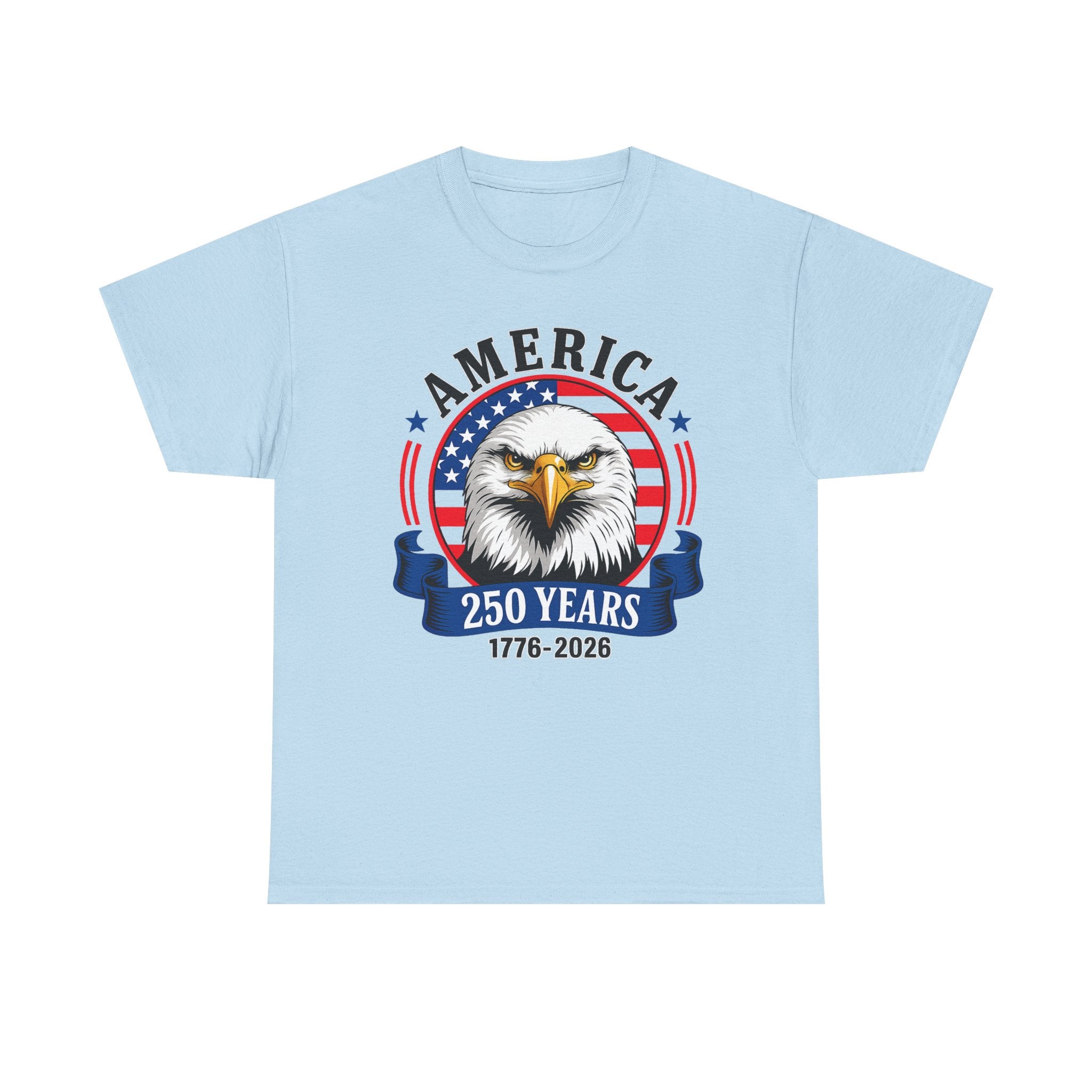 America 250 Years T-Shirt – Bald Eagle 1776–2026 Patriotic Tee