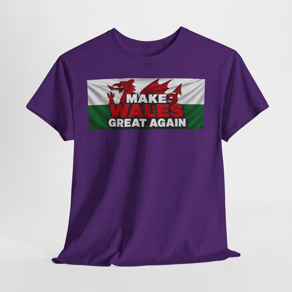 Wales Pride T-Shirt — 'Make Wales Great Again' Welsh Dragon Tee