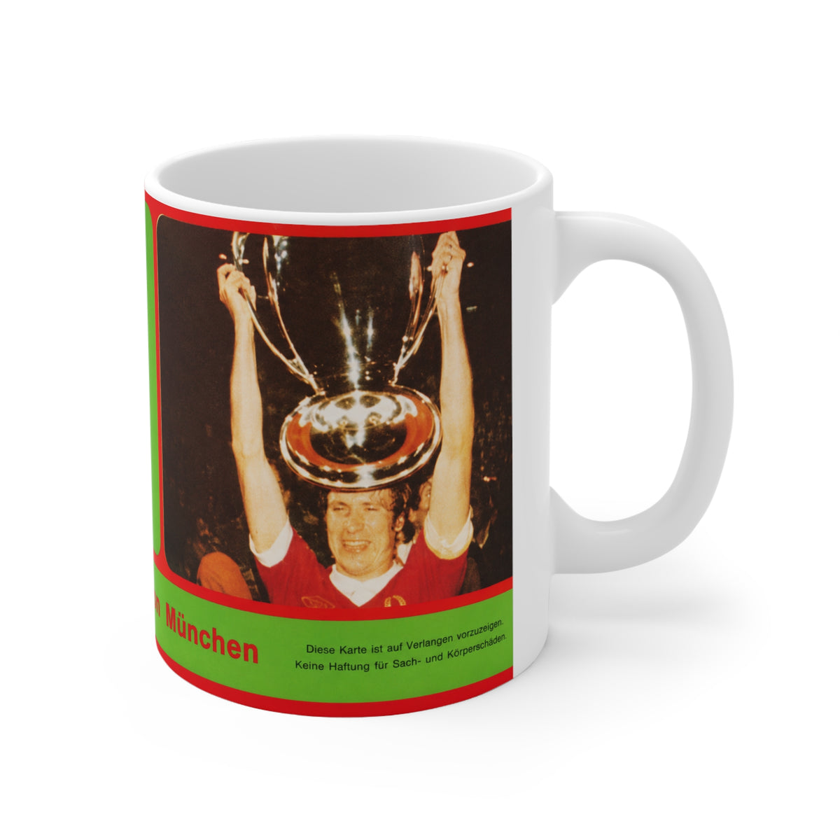 1979 European Cup Final Programme Cover Inspired Ceramic Coffee Mug (11oz & 15oz)