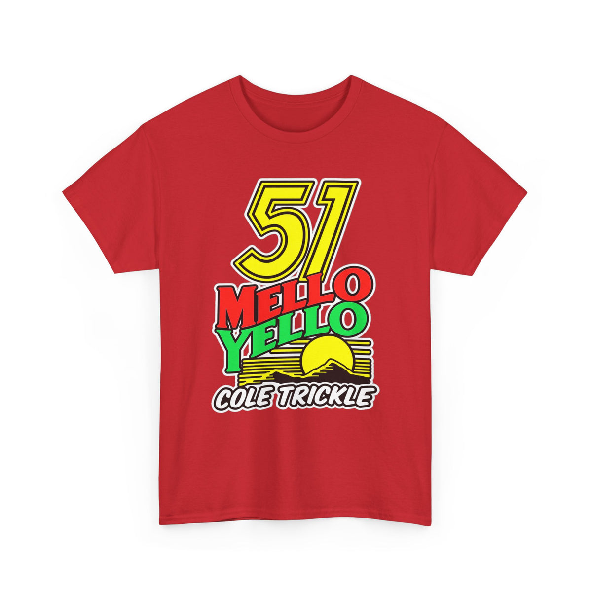 Days of Thunder Mello Yello '51' Graphic Tee — Cole Trickle Racing Shirt
