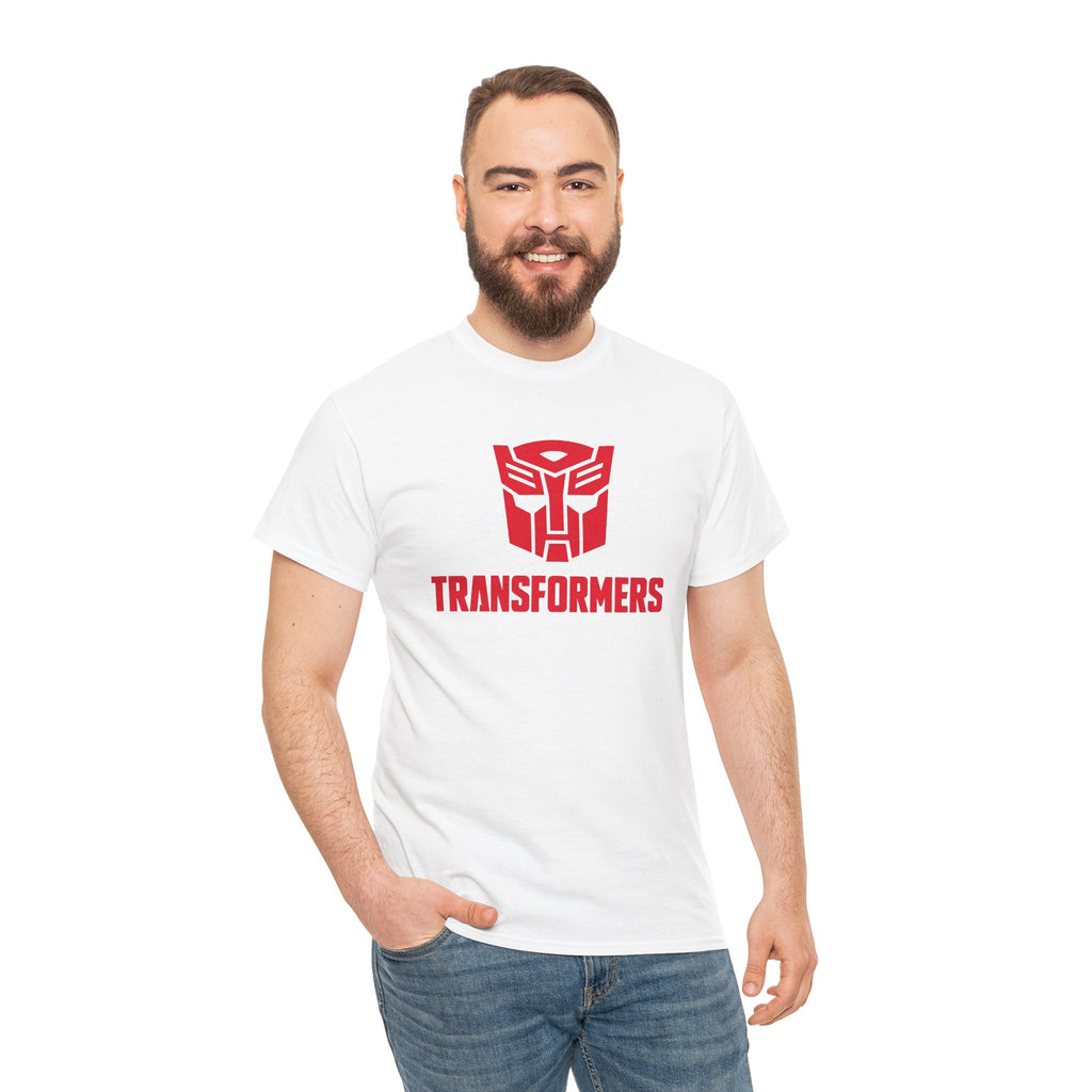 Transformers Logo T-Shirt – Red Autobot Graphic Tee