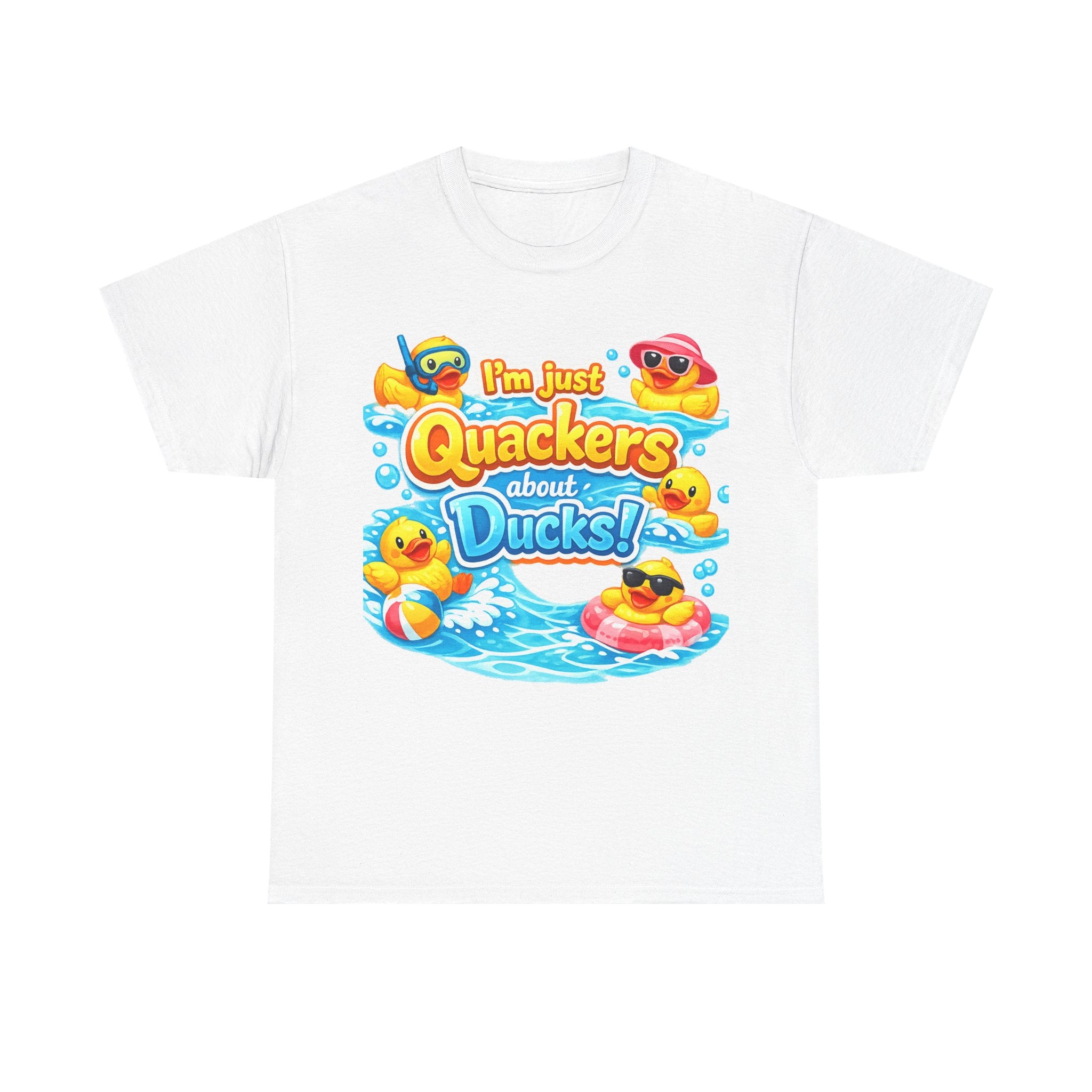 I'm Just Quackers About Ducks! Cute Rubber Duck Pool Tee