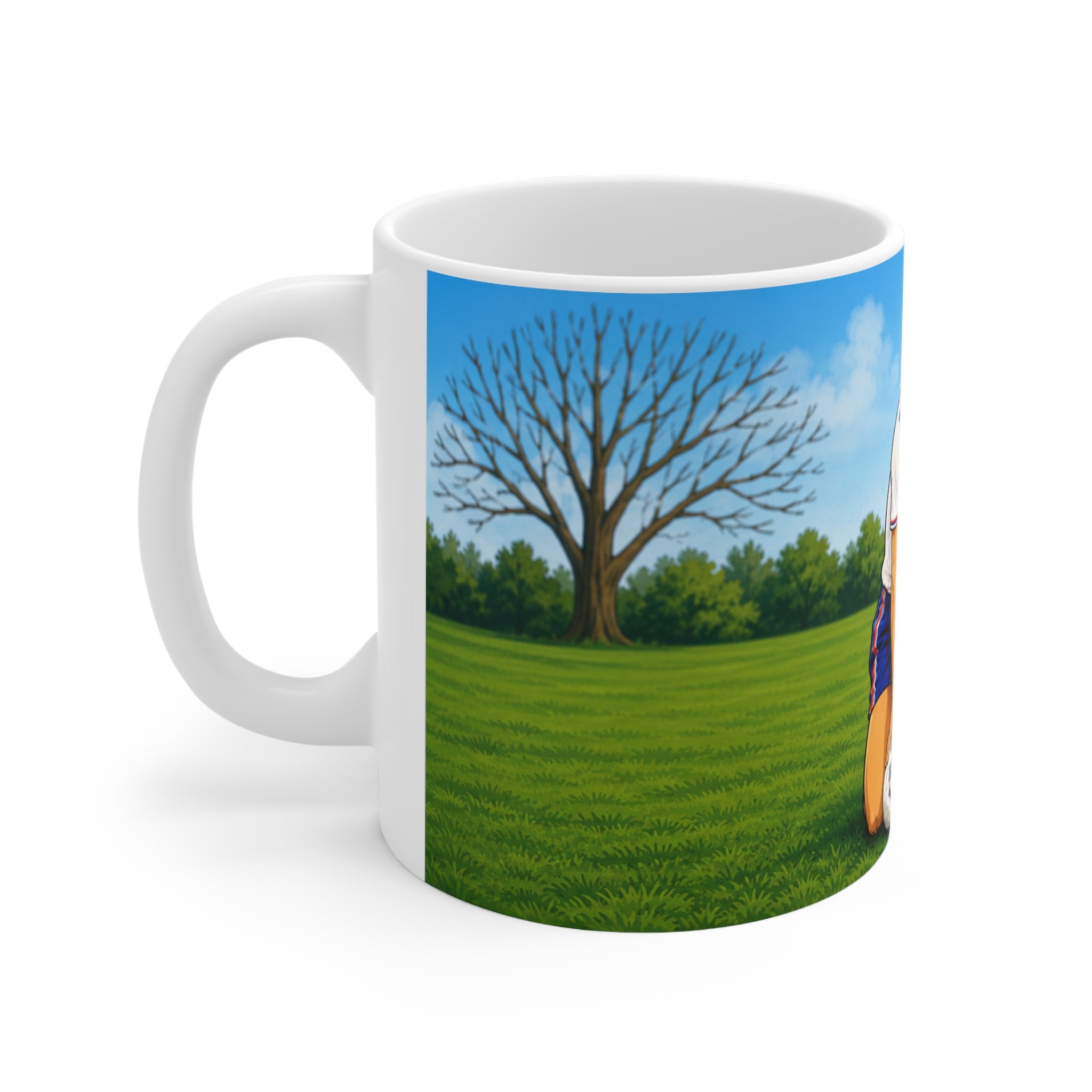 Kevin Keegan England Retro Soccer Player Ceramic Mug — Vintage 80s Footballer Coffee Cup (11oz & 15oz)