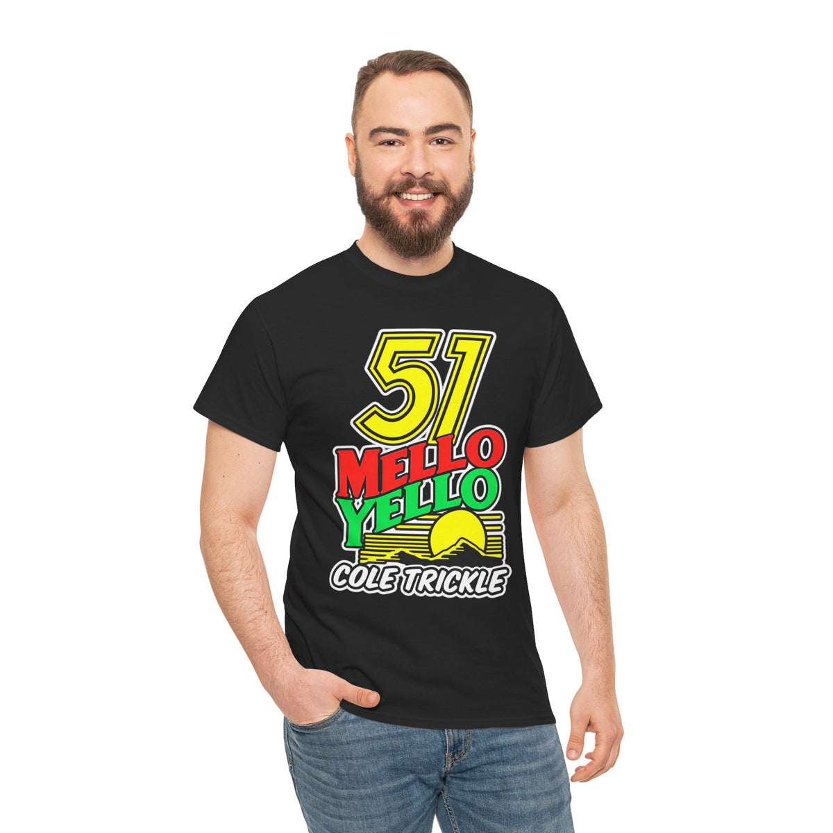 Days of Thunder Mello Yello '51' Graphic Tee — Cole Trickle Racing Shirt