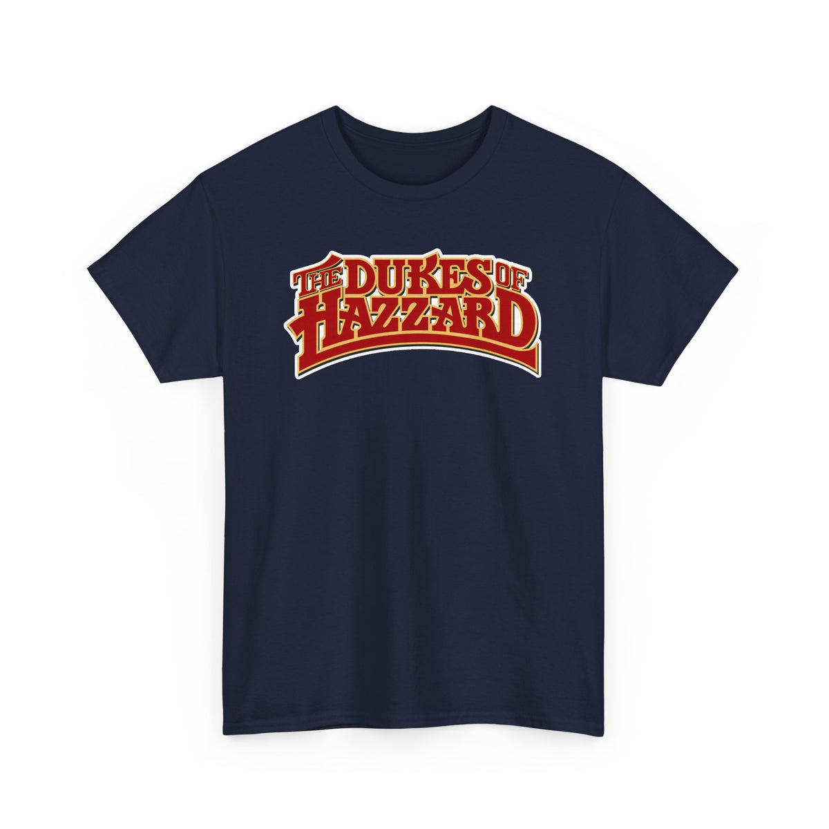 Dukes of Hazzard Retro Logo Cotton T-Shirt