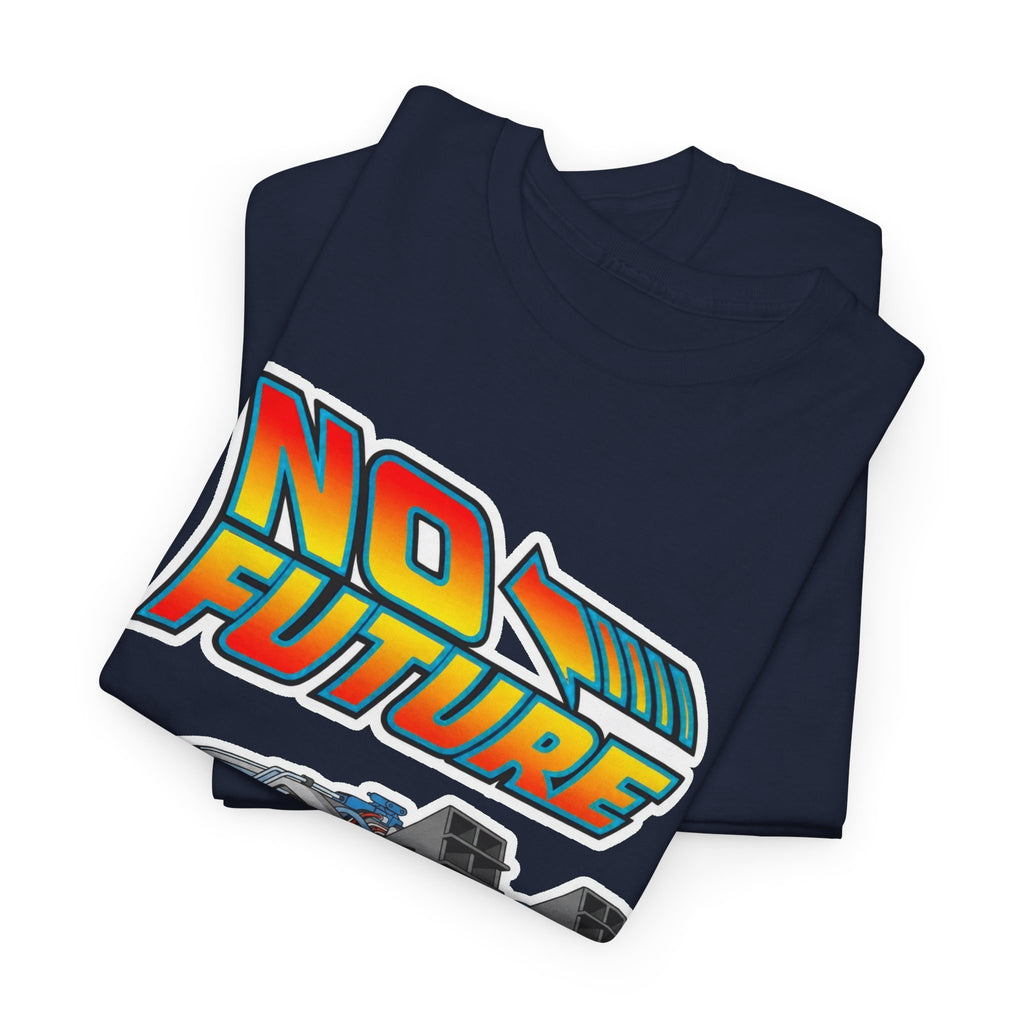 No Future DeLorean Cotton T-Shirt