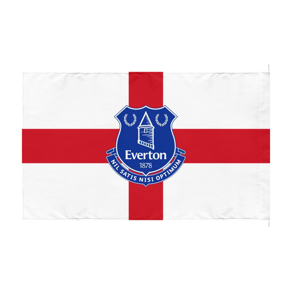 Everton Cross Flag — Double-Sided Fan Flag