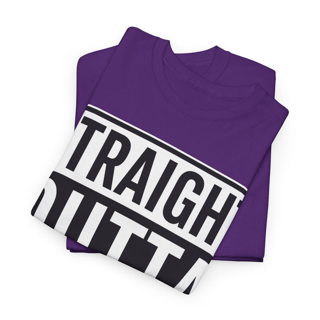 T-Shirt — "Straight Outta Mounjaro" Bold Typography Tee