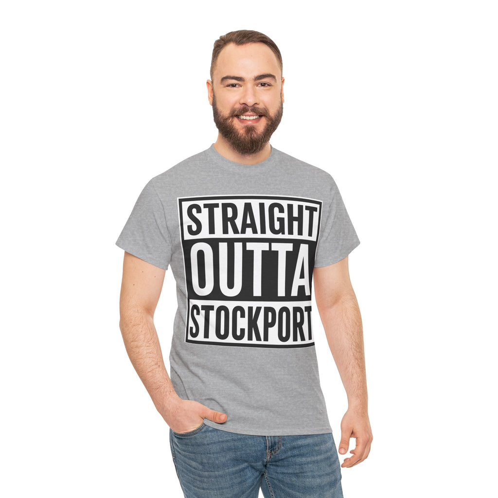 Straight Outta Stockport T-Shirt — Bold City Pride Tee