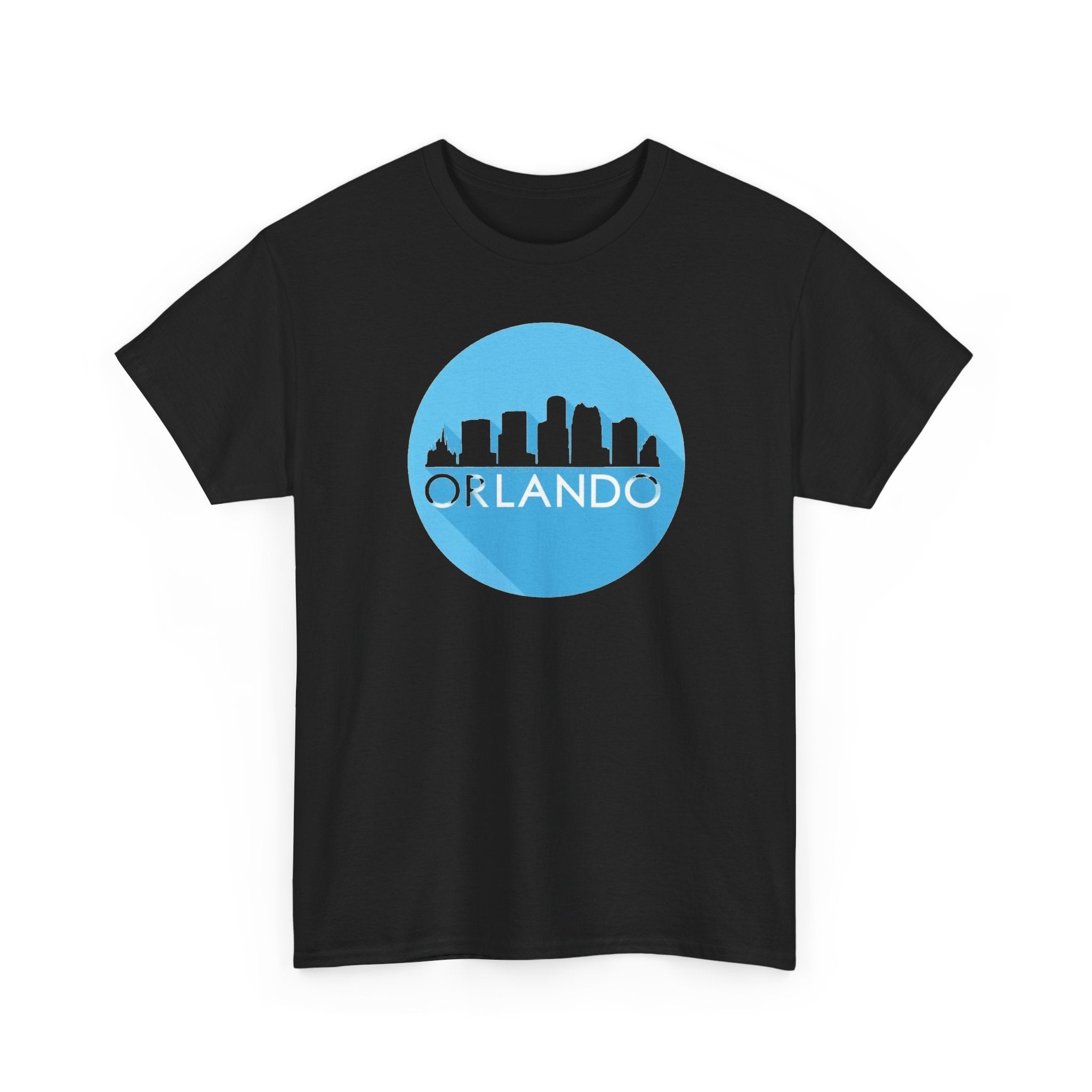 Orlando Skyline Tee — Blue Circle City Skyline T-Shirt