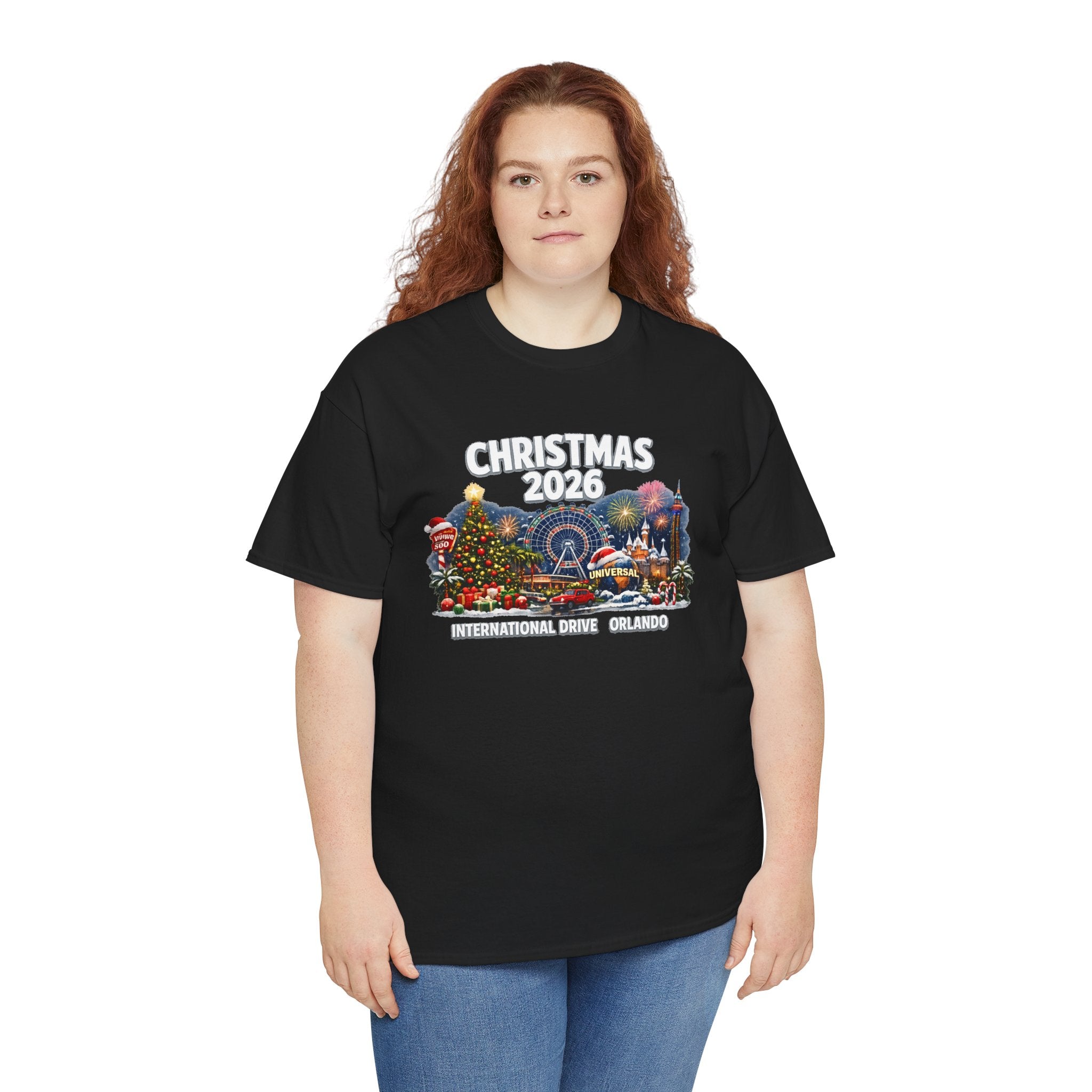 Christmas 2026 Orlando T-Shirt — International Drive Holiday Souvenir