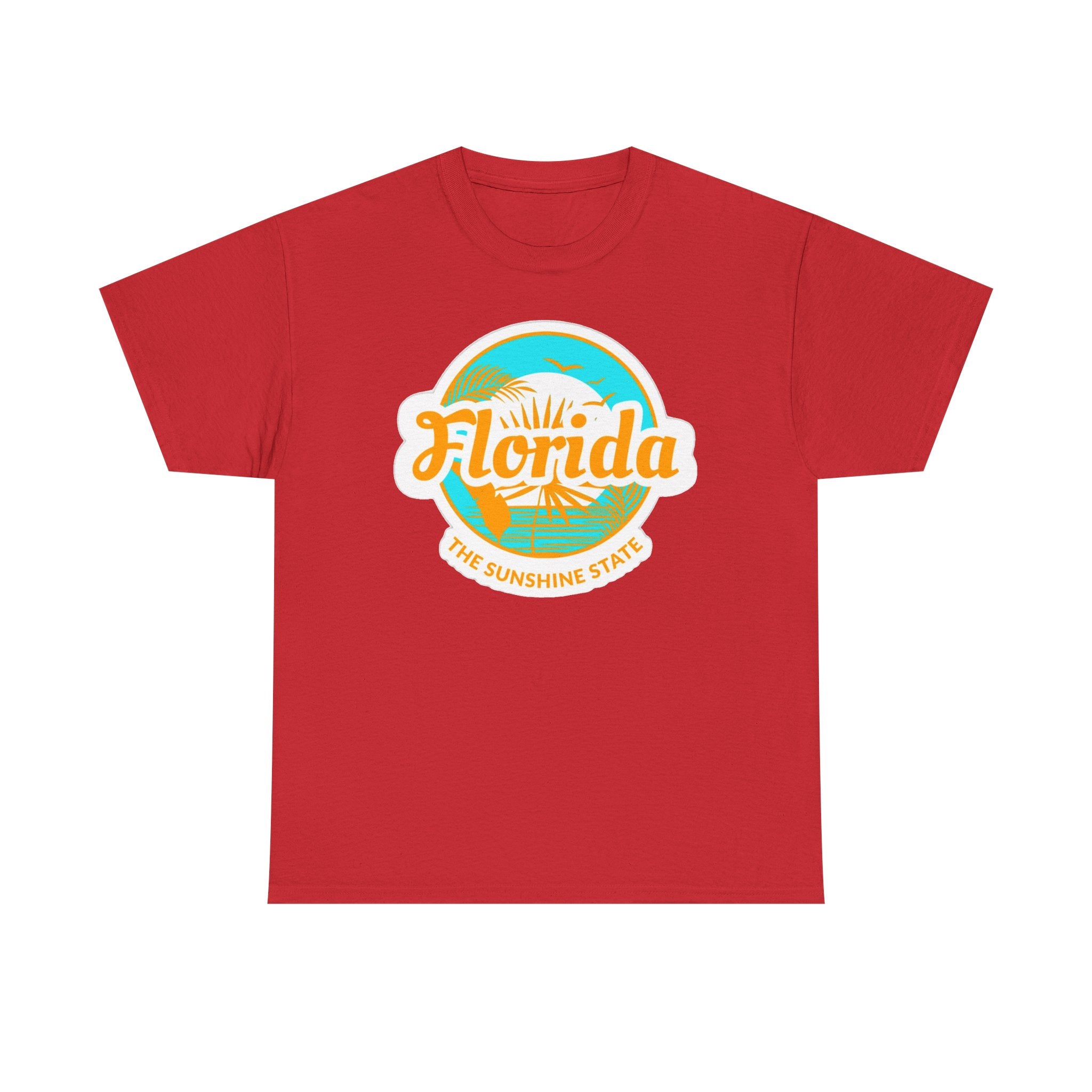 Florida Sunshine State T‑Shirt – Retro Beach Logo Tee