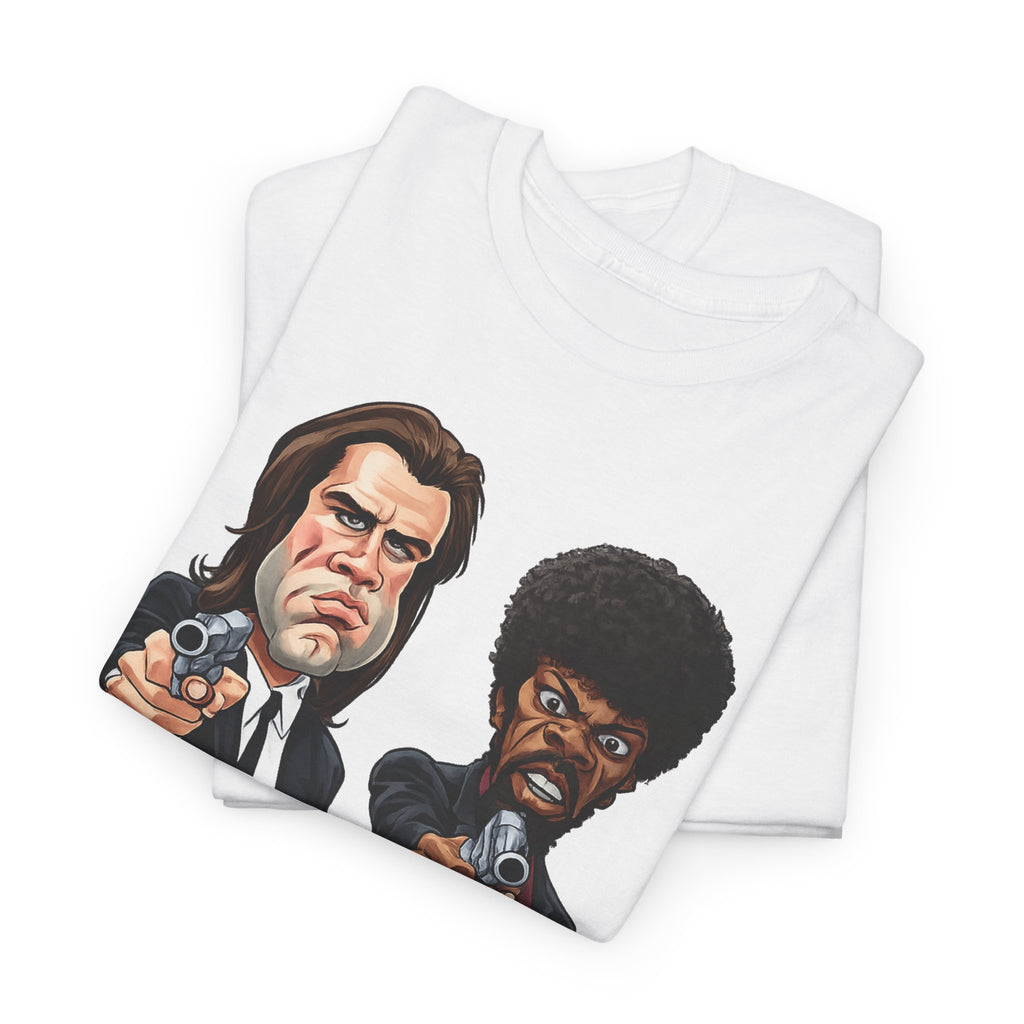 Pulp Fiction Graphic Tee - Retro Movie Poster T-Shirt