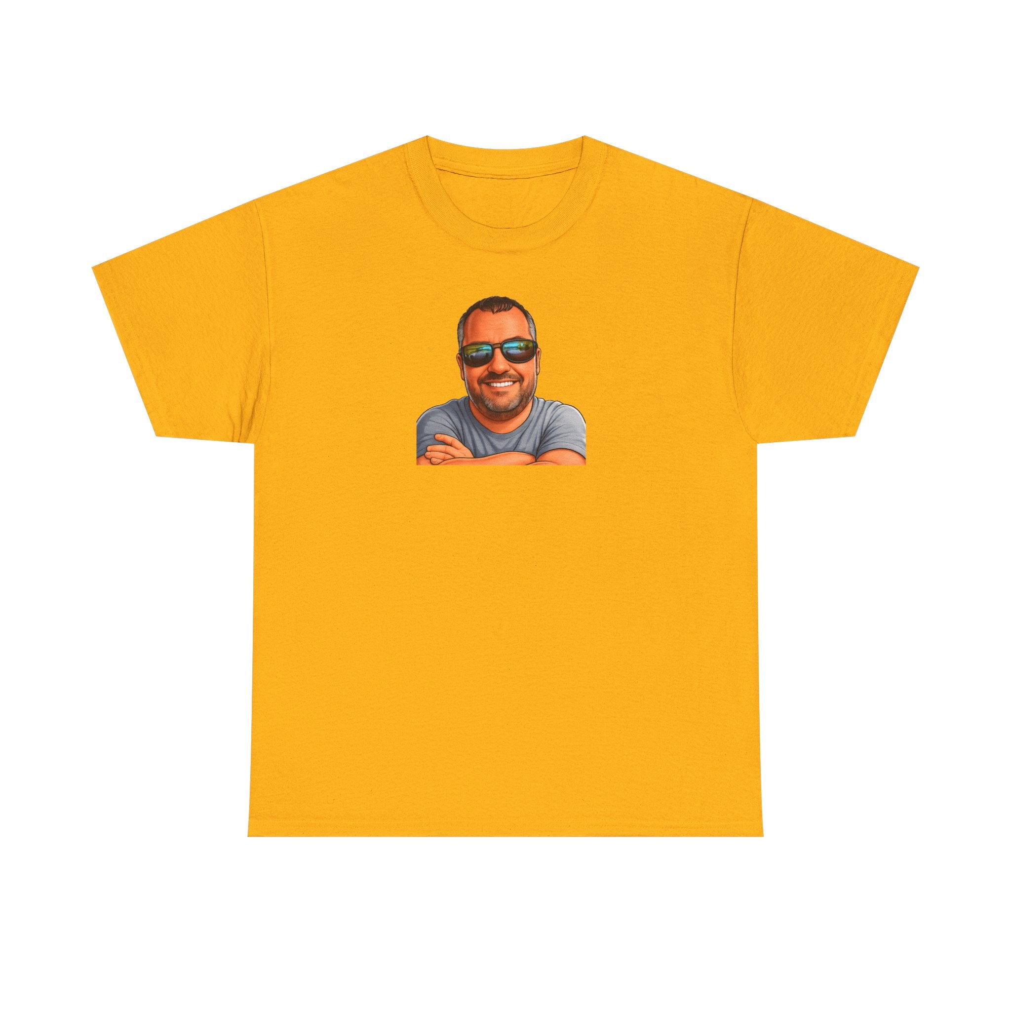 T-Shirt — "Mama Always Said Life Is Like A Box Of Chocolates" Graphic Tee (Funny Retro Portrait)