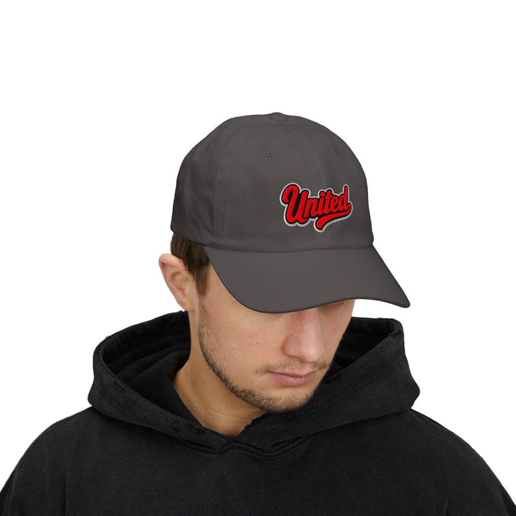 United Script Dad Cap
