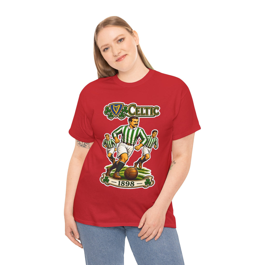 Celtic Football Retro Players Tee — 1898 Vintage Soccer Shirt