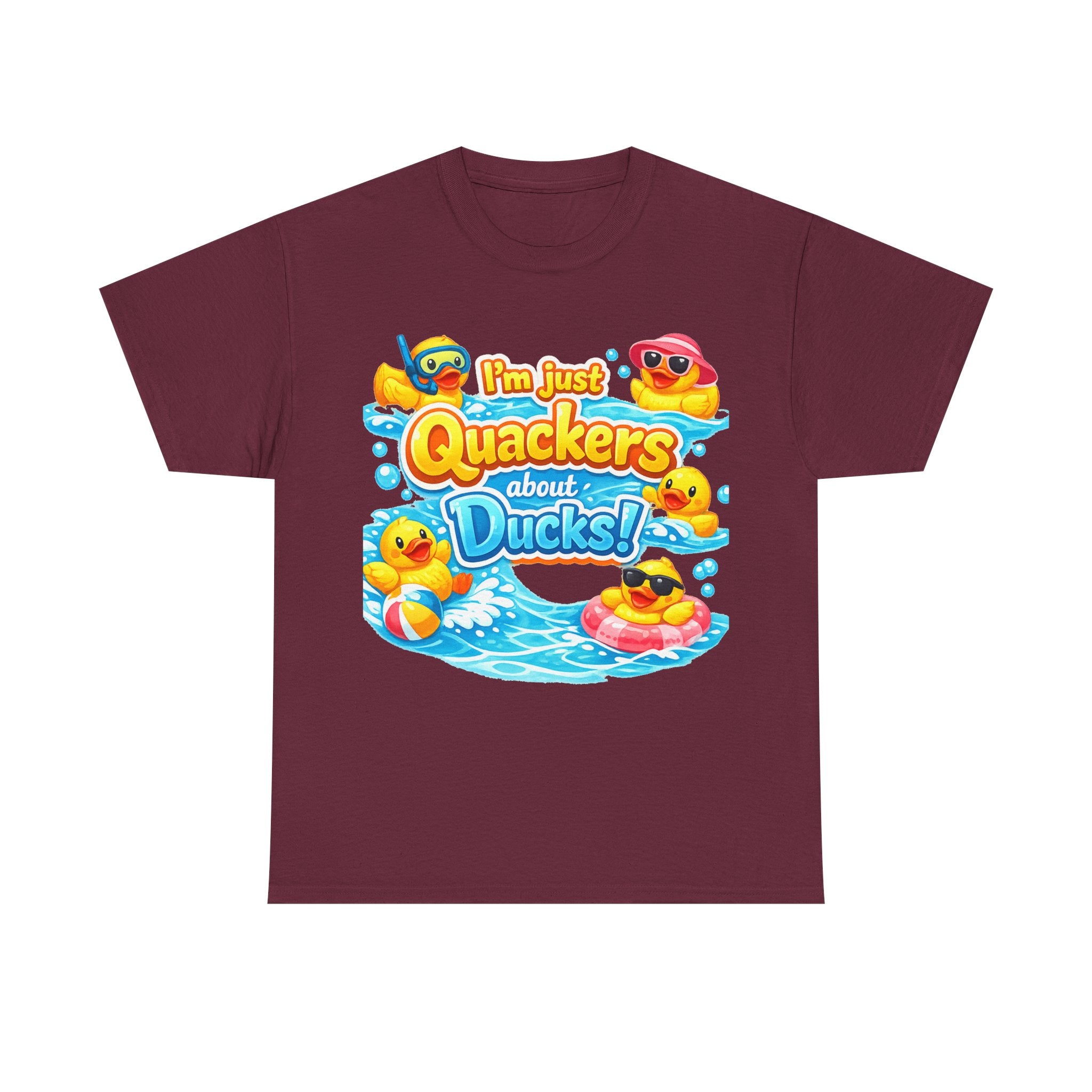 I'm Just Quackers About Ducks! Cute Rubber Duck Pool Tee