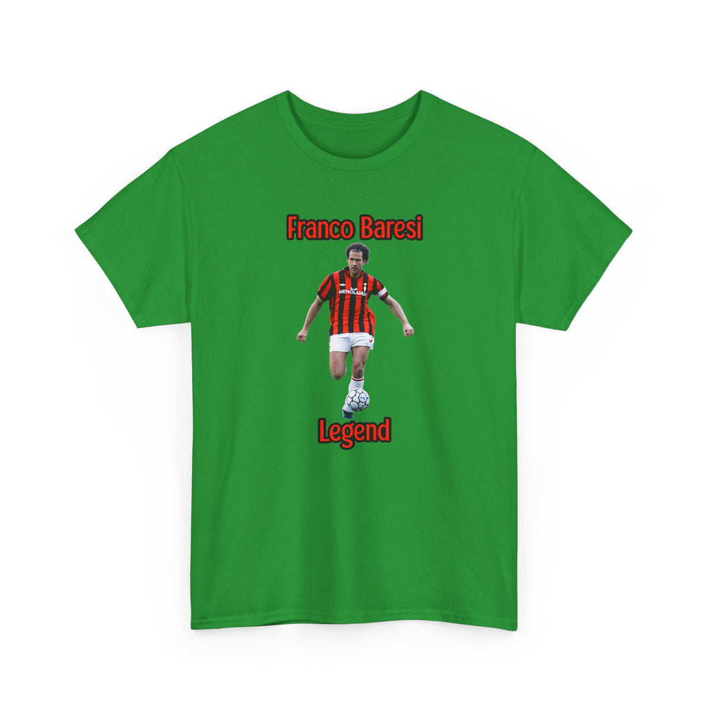 Franco Baresi Legend Tee — AC Milan Retro Soccer Graphic T-Shirt