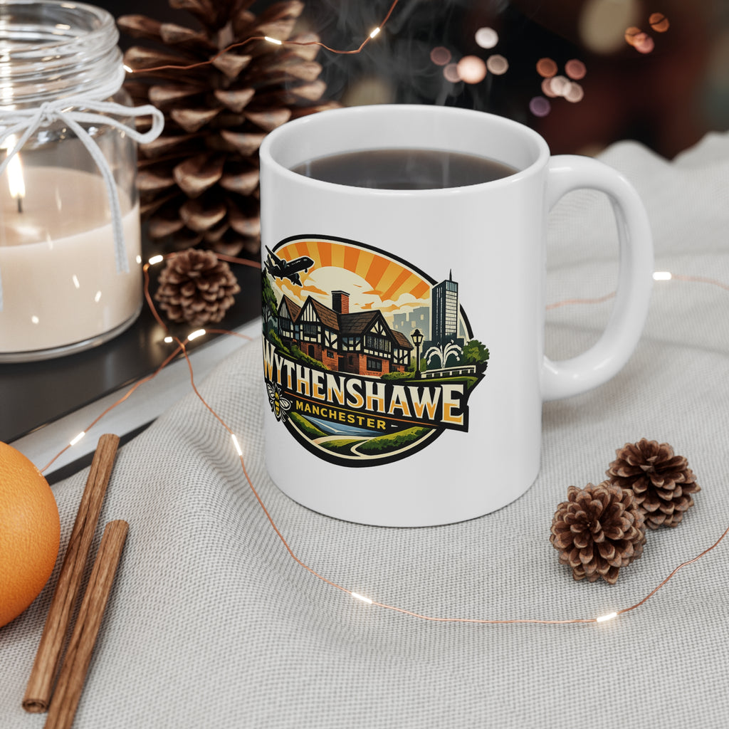 Wythenshawe Manchester Ceramic Coffee Cups, 11oz, 15oz