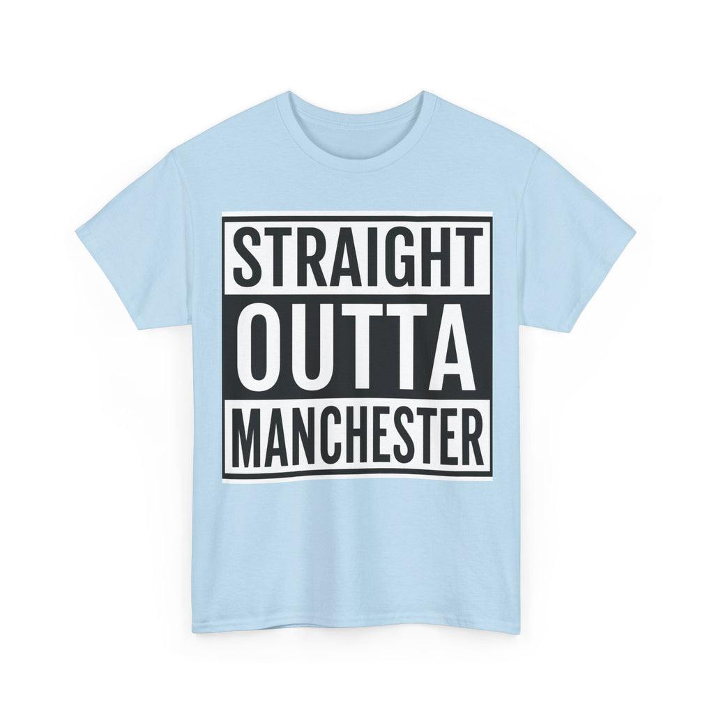 Straight Outta Manchester T-Shirt — Bold City Pride Tee