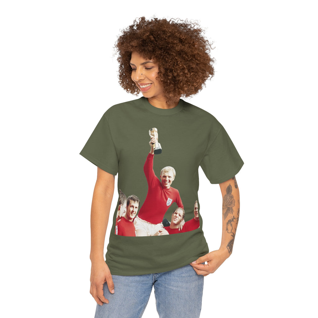 England 1966 World Cup Winners Tee — Retro Team Celebration T-Shirt