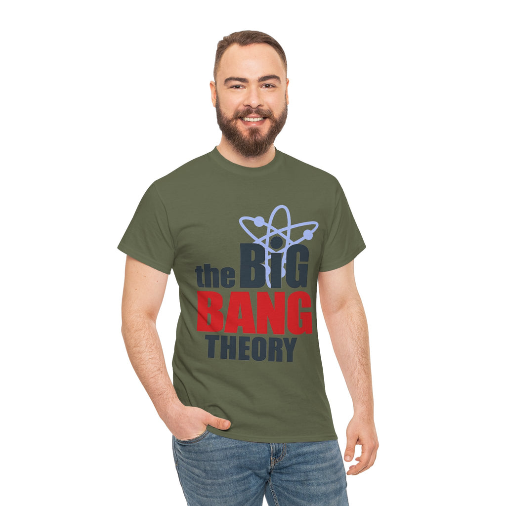 Big Bang Theory Unofficial Logo Tee — Retro Sci‑Fi TV Show T‑Shirt