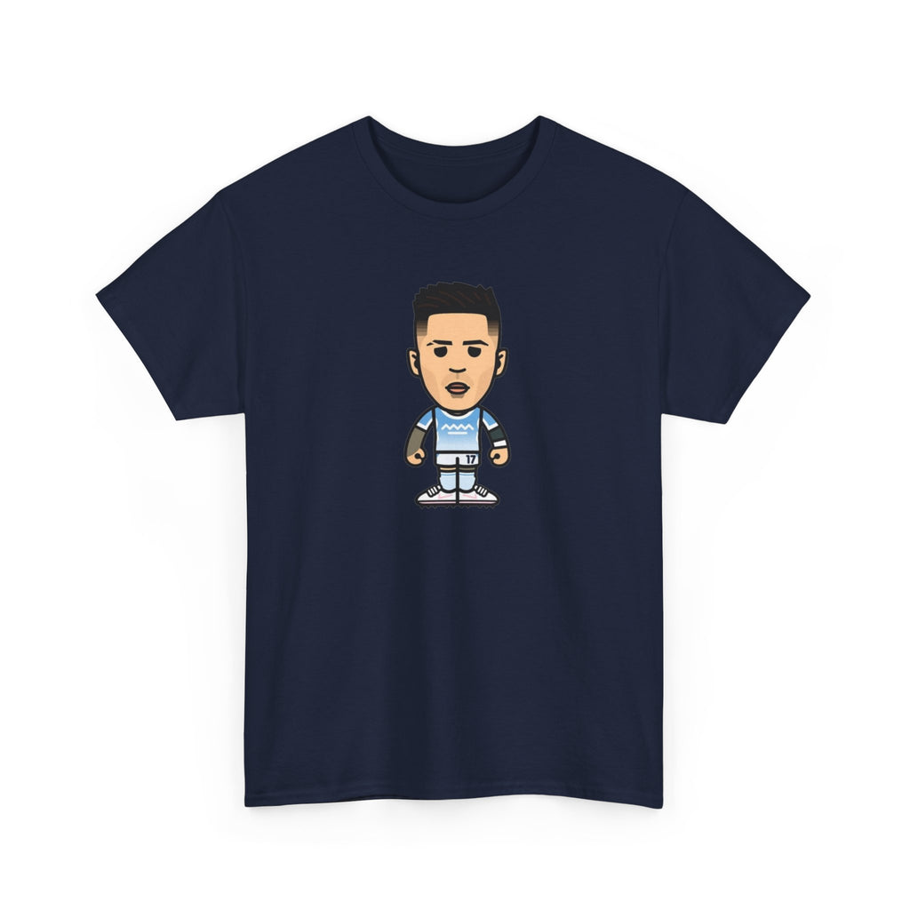 Enzo Fernandez Manchester City Cartoon Cotton T-Shirt