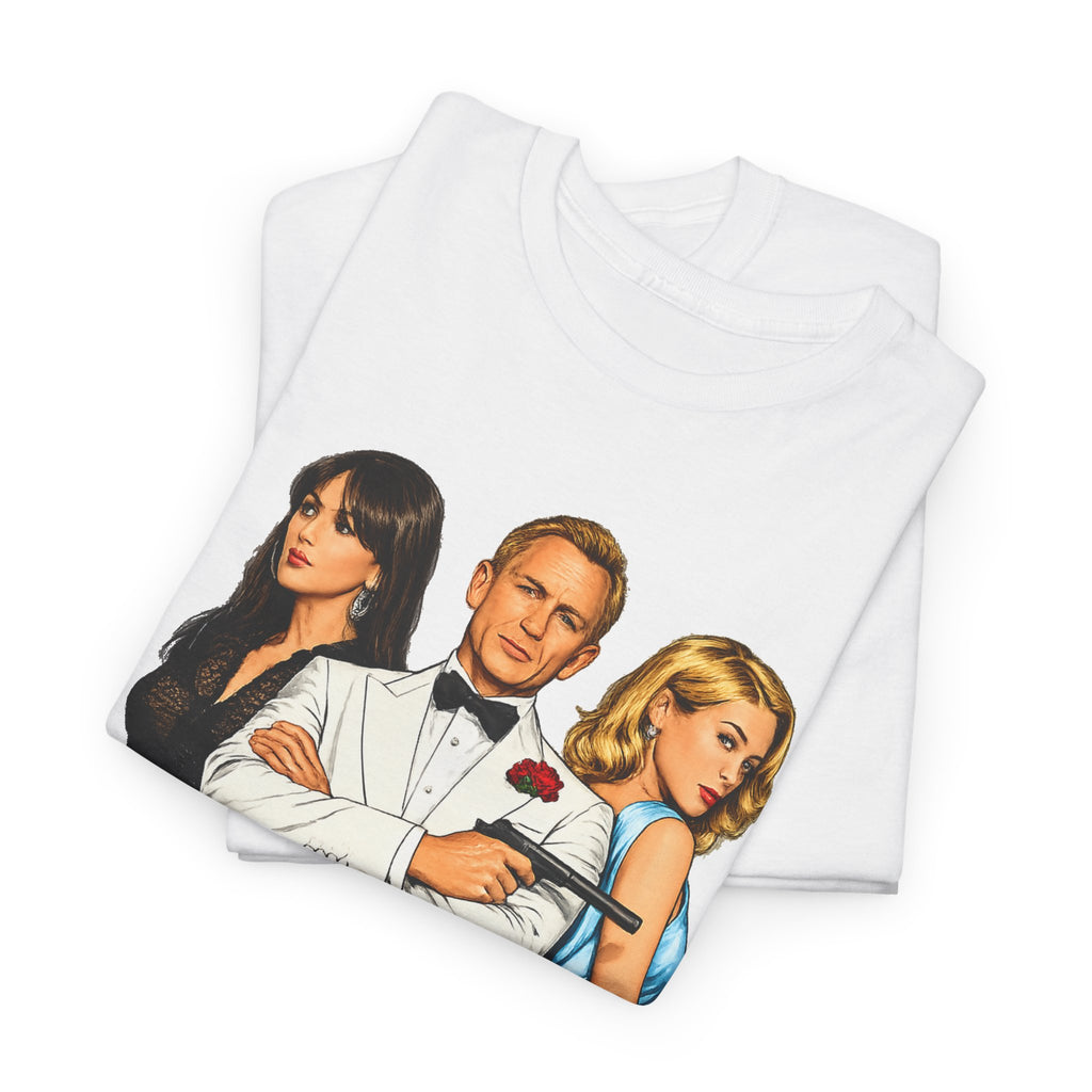 James Bond Spectre Movie Poster Tee — Retro James Bond Style Graphic T-Shirt