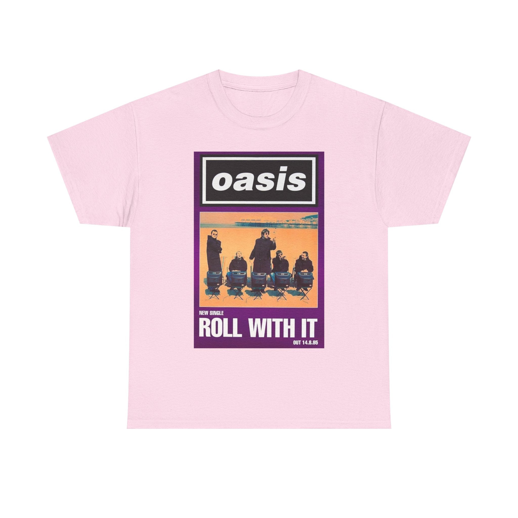 Oasis "Roll With It" Band Tee