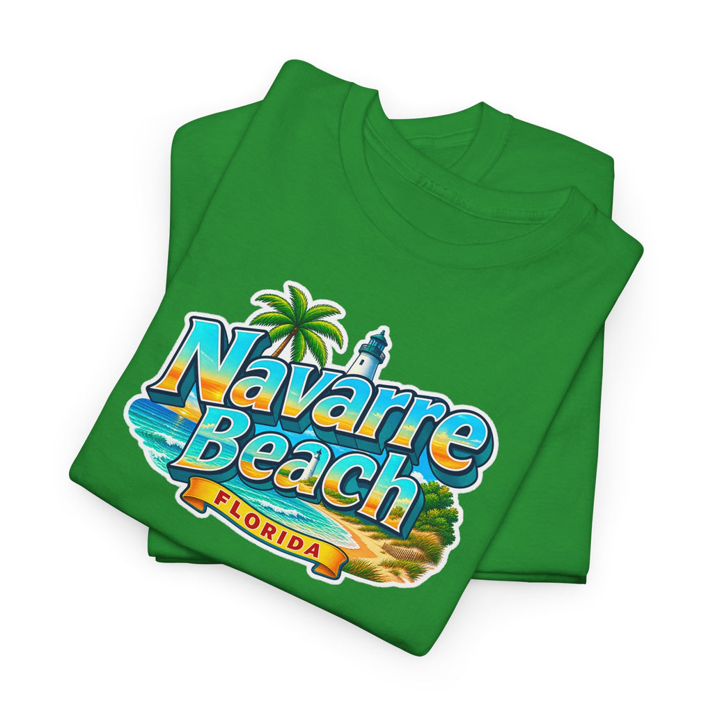 Navarre Beach Florida T-Shirt – Retro Tropical Vacation Tee