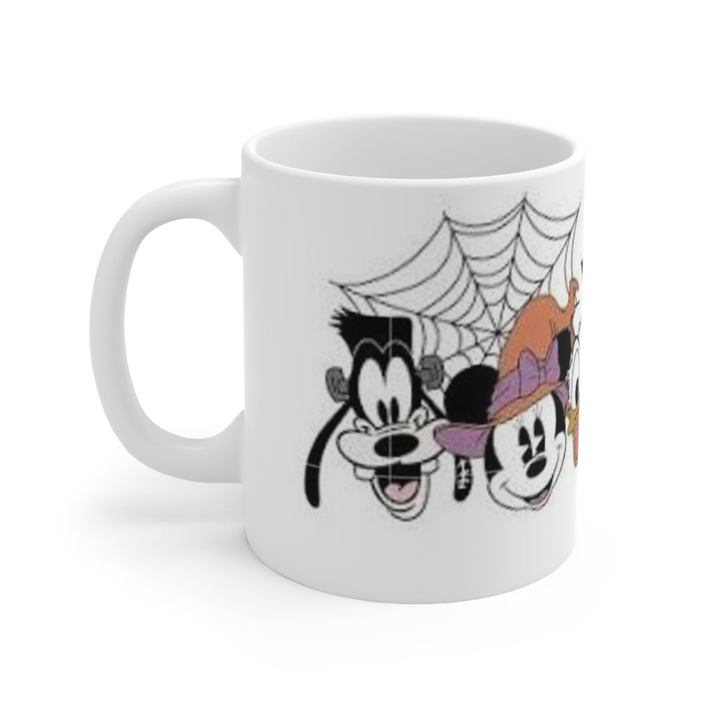 Halloween Cartoon Character Coffee Mug — 11oz & 15oz Ceramic