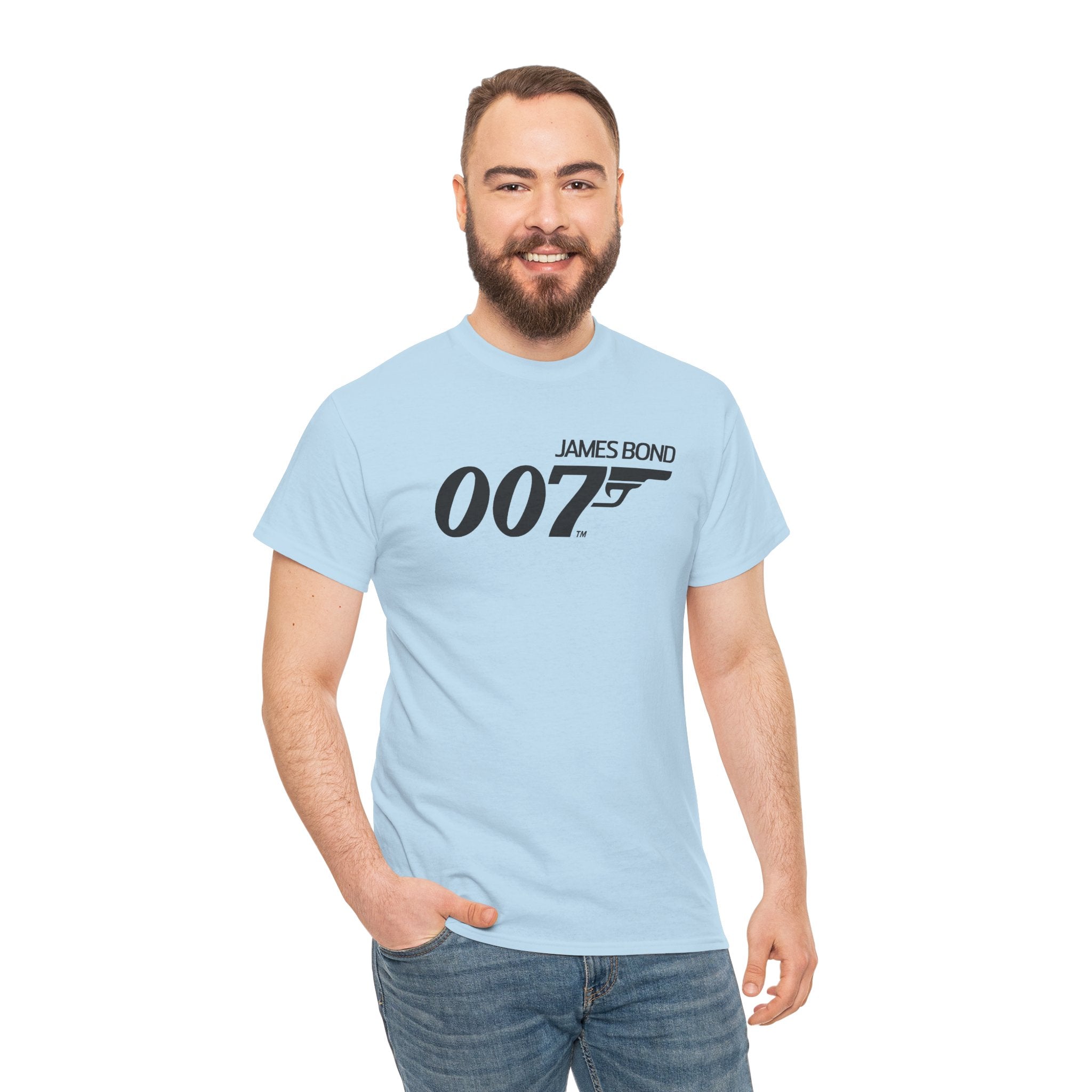 007 James Bond Logo T-Shirt — Classic Spy Movie Graphic Tee