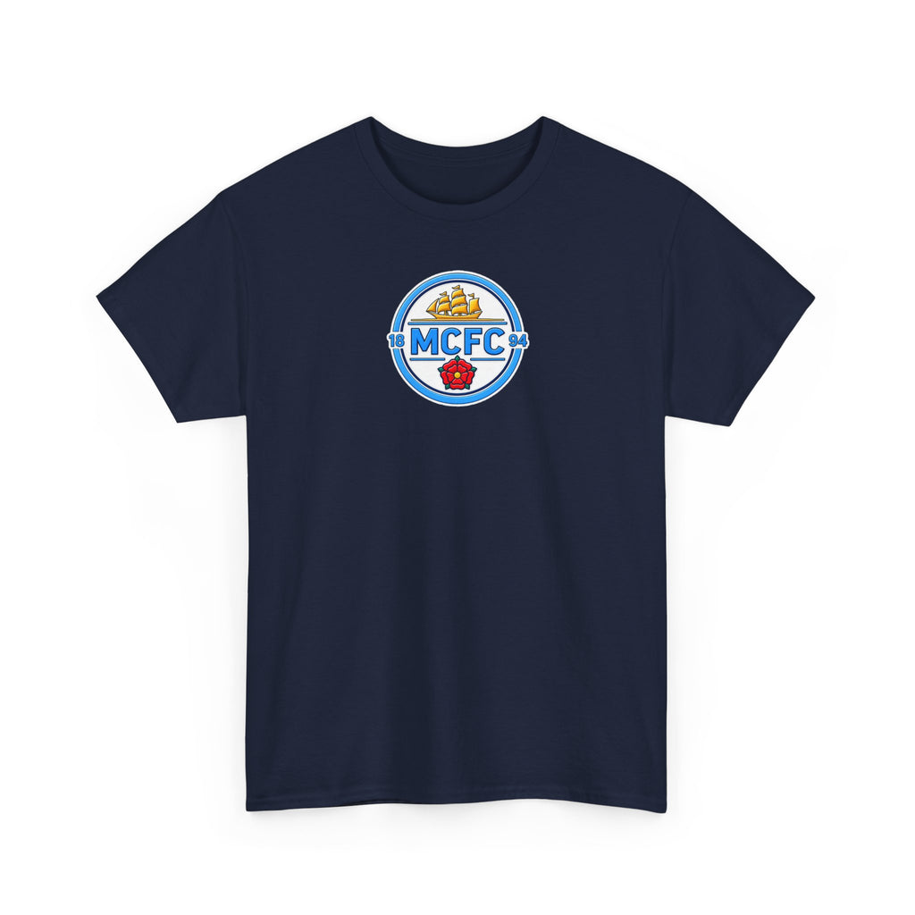 MCFC Retro Crest T‑Shirt — Vintage Soccer Fan Tee
