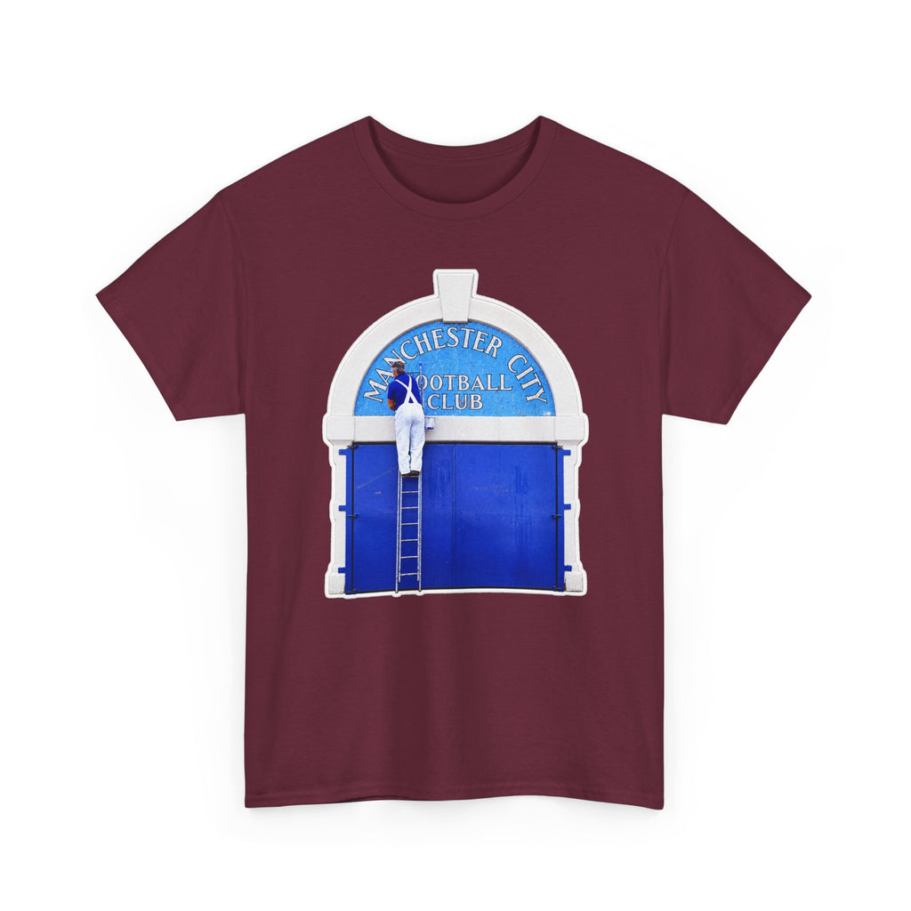 Manchester City Maine Road Inspired Cotton T-Shirt