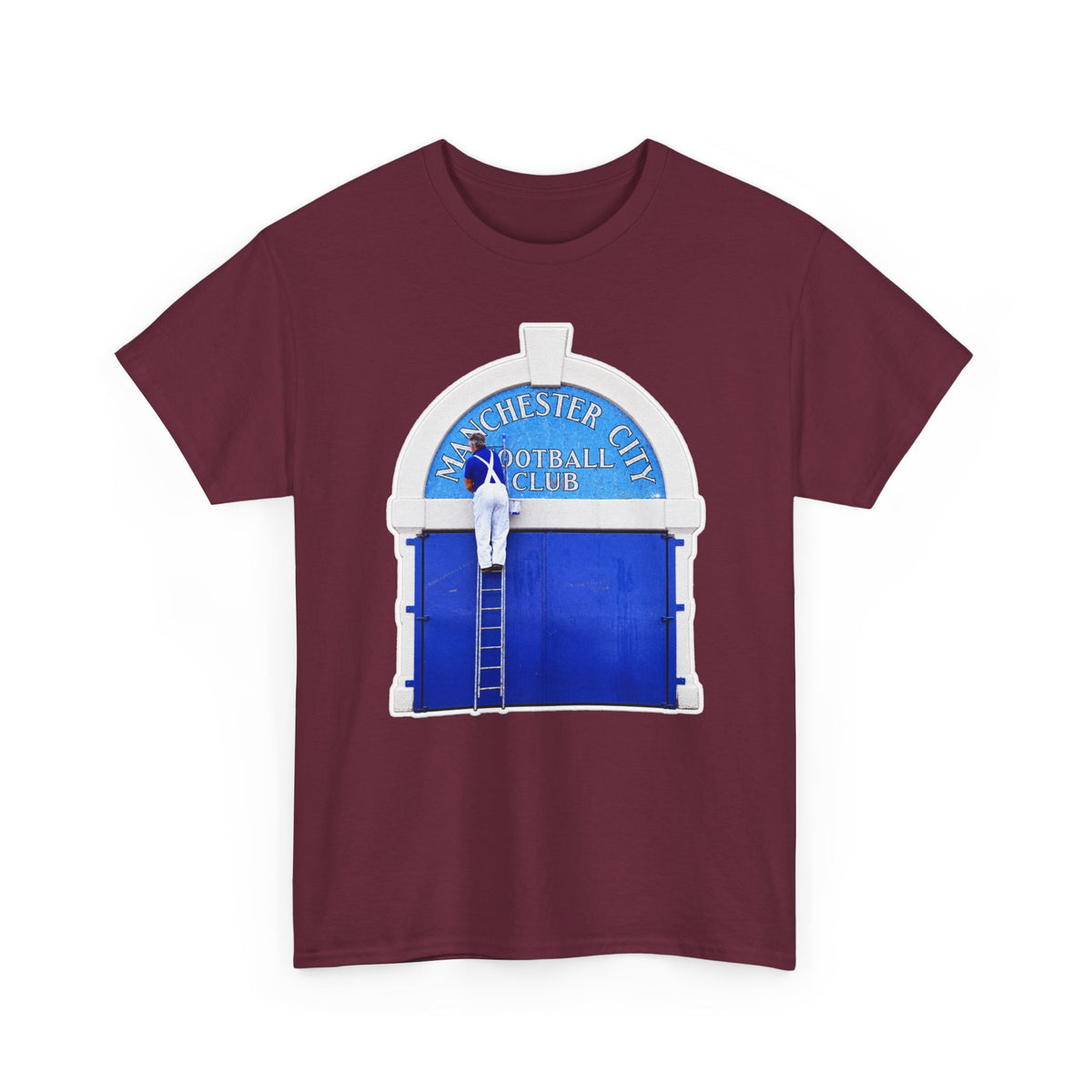 Manchester City Maine Road Inspired Cotton T-Shirt