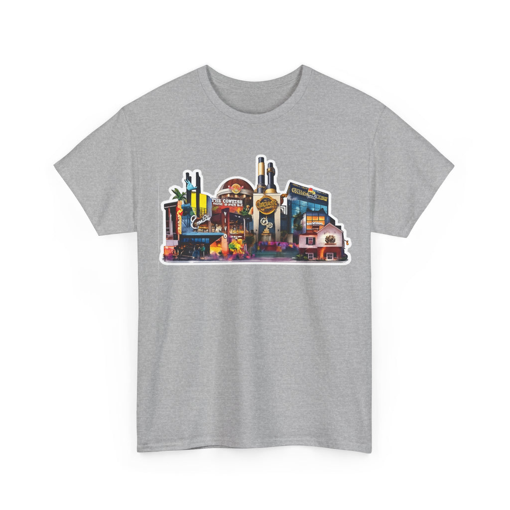 Universal Orlando Skyline T-Shirt — Neon Strip Casino Cityscape Tee