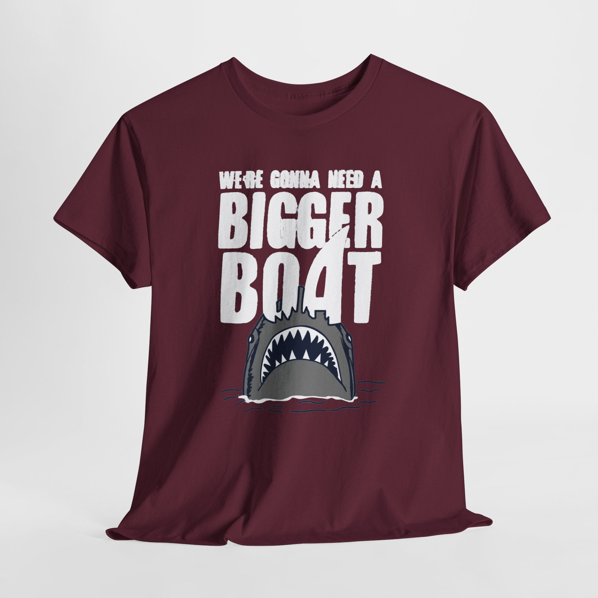 Bigger Boat Shark T-Shirt – 'We're Gonna Need a Bigger Boat' Graphic Tee