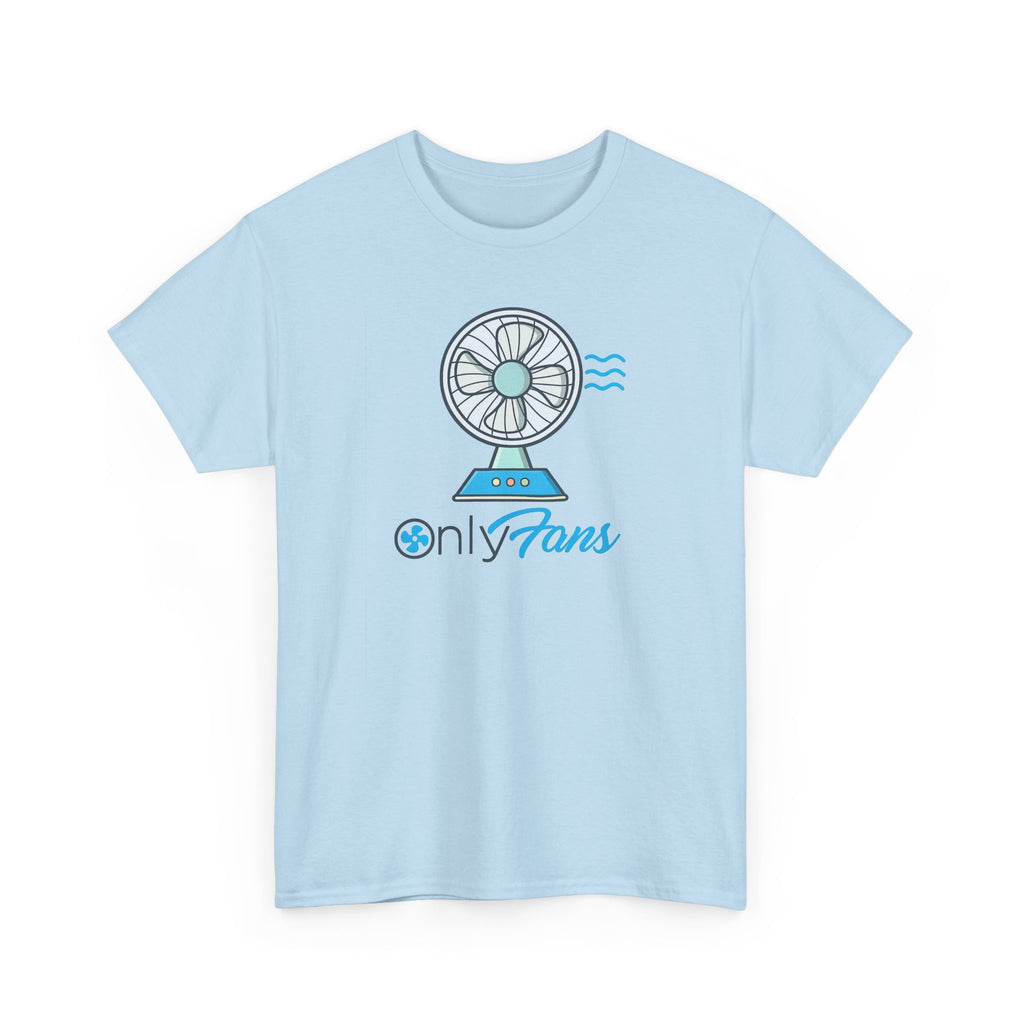 Only Fans Graphic Tee — Cute Fan Illustration Novelty T-Shirt
