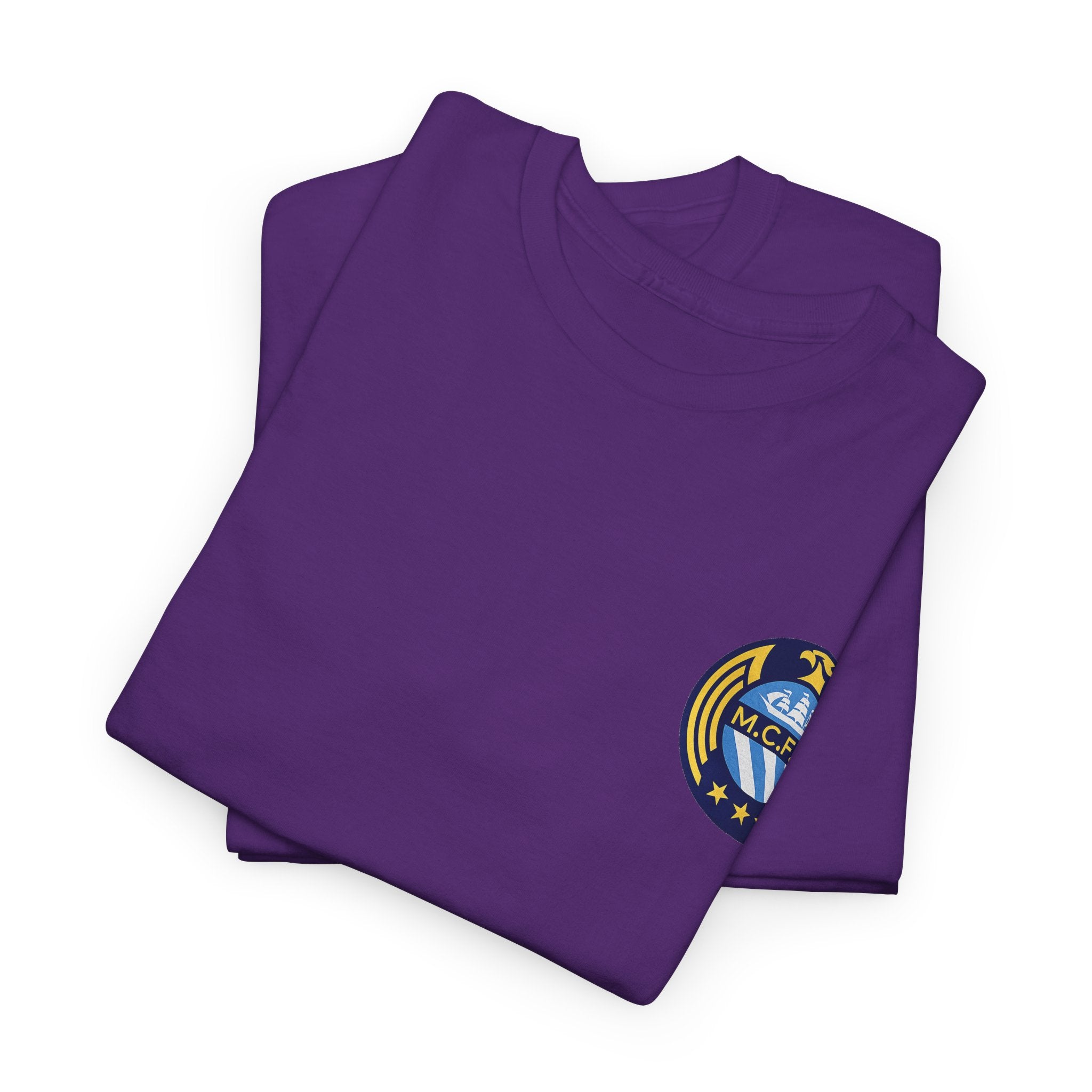 MCFC Unofficial Crest / Badge Tee — Nautical Compass Emblem Shirt