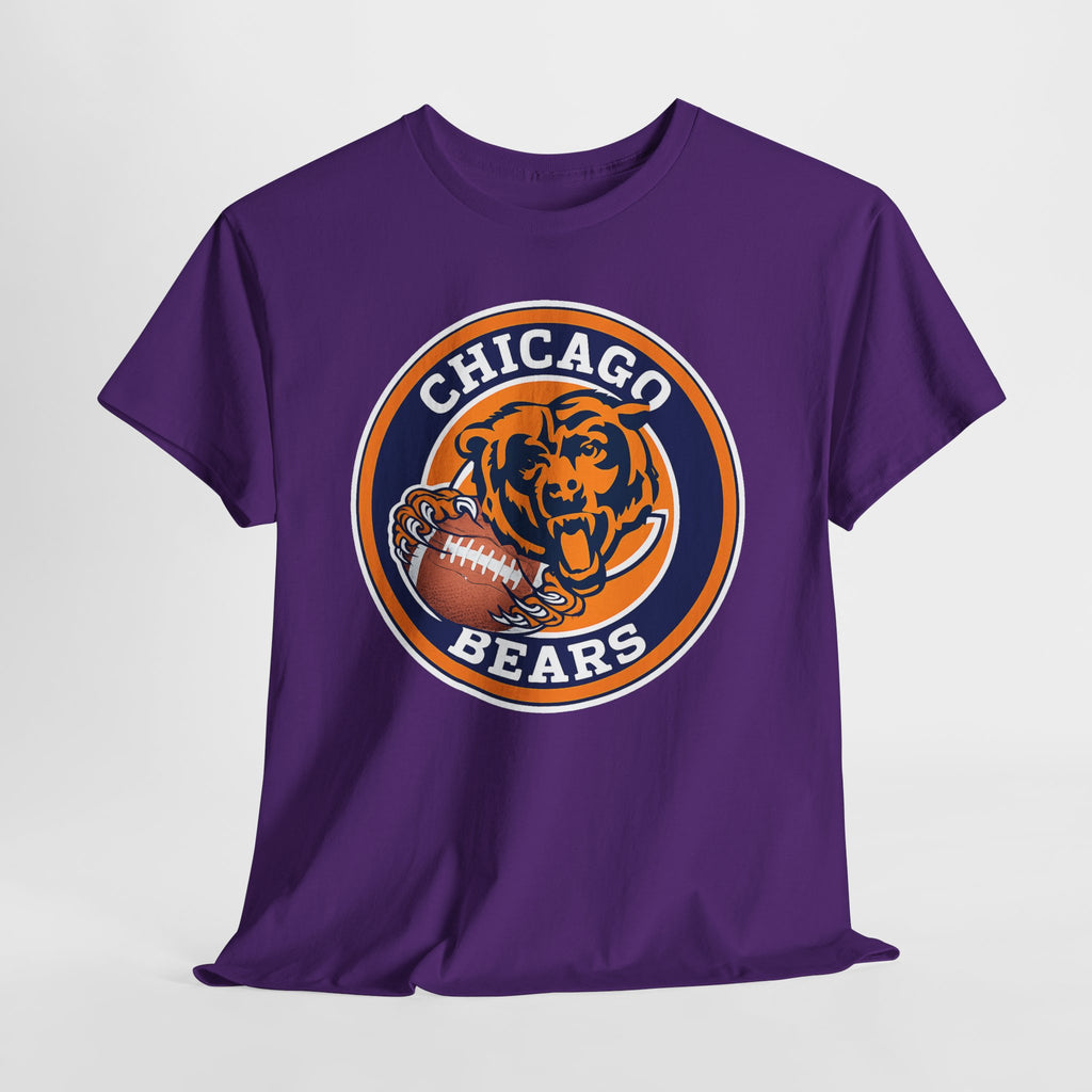 Chicago Bears Vintage Football Tee - Cotton T-Shirt