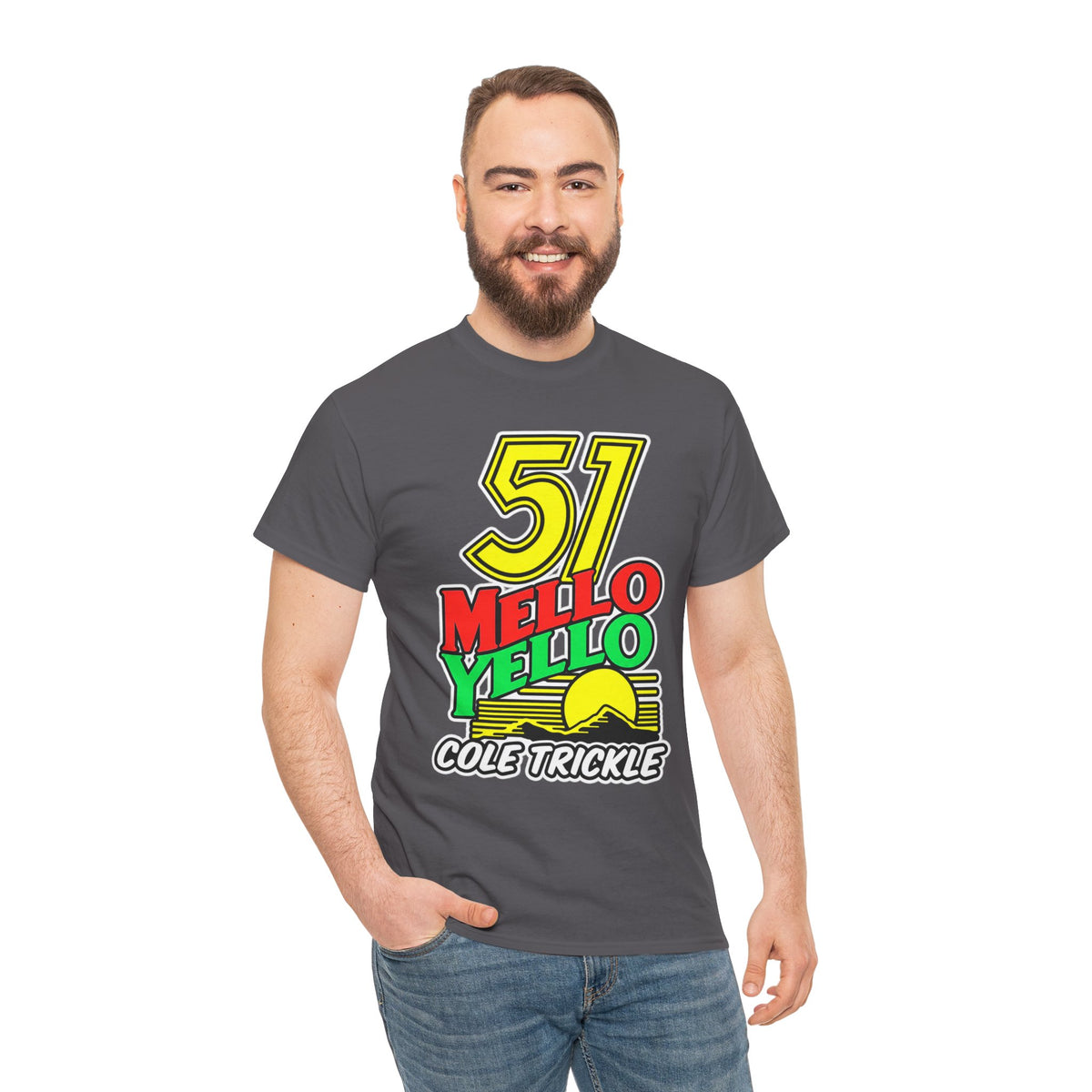 Days of Thunder Mello Yello '51' Graphic Tee — Cole Trickle Racing Shirt