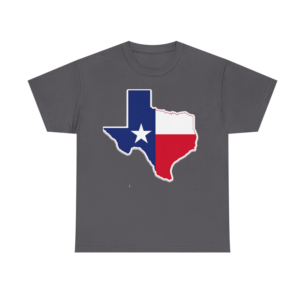 Texas Flag Outline T-Shirt — Lone Star State Pride Tee