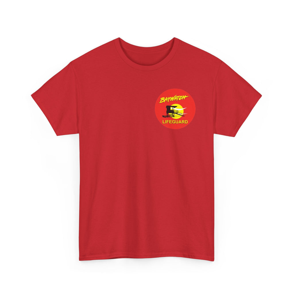 Baywatch Lifeguard Graphic Cotton T-Shirt