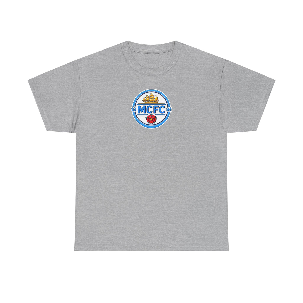 MCFC Retro Crest T‑Shirt — Vintage Soccer Fan Tee