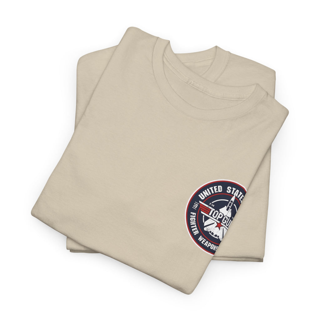 US Navy Top Gun School T-Shirt — 'High Speed' Vintage Cotton T-Shirt