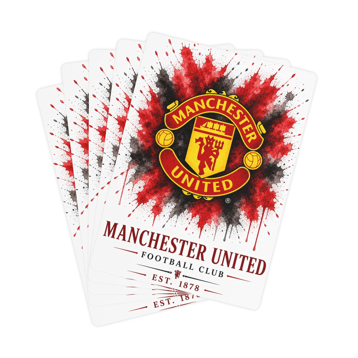 Manchester United Playing / Poker Cards