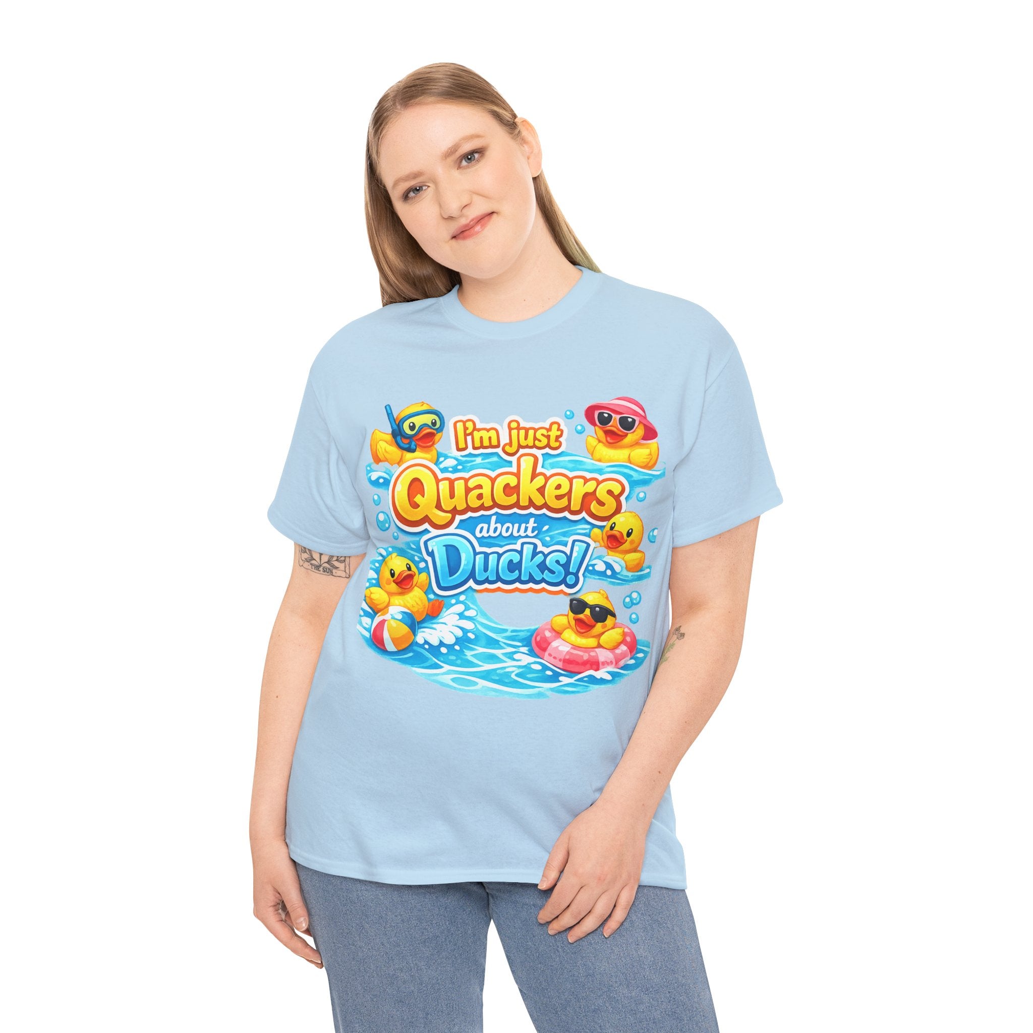I'm Just Quackers About Ducks! Cute Rubber Duck Pool Tee