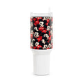 40oz Mickey Mouse Pattern Tumbler — Retro Cartoon Stainless Travel Cup